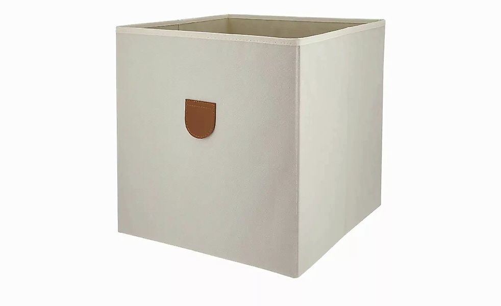 Aufbewahrungsbox ¦ creme ¦ Baumwolle, Pappe ¦ Maße (cm): B: 34 H: 34 T: 34 günstig online kaufen