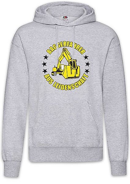 Urban Backwoods Hoodie Baggerfahrer Aus Leidenschaft Herren Hoodie Bagger A günstig online kaufen