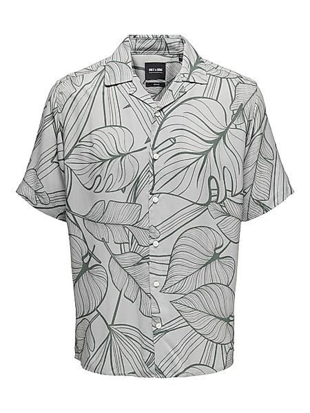ONLY & SONS Kurzarmhemd mit Resort günstig online kaufen