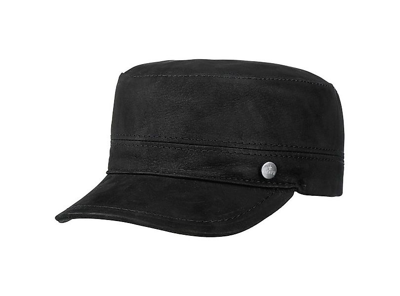 Lierys Army Cap (1-St) Ledercap mit Schirm, Made in Italy günstig online kaufen