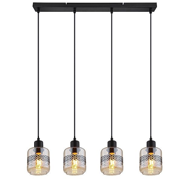 GLOBO LIGHTING Pendelleuchte, Leuchtmittel nicht inklusive, Pendellampe Hän günstig online kaufen