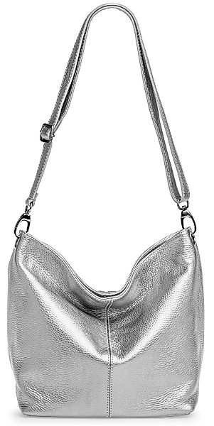 Caspar Schultertasche Klassische Damen Leder Handtasche günstig online kaufen
