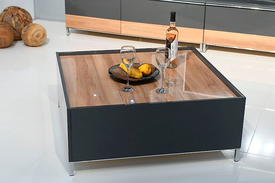 Places of Style Couchtisch "Onyx", (B/H/T): 89,4/36,6/89,4cm), hochwertig U günstig online kaufen