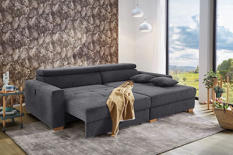 Jockenhöfer Gruppe Ecksofa "Slider, L-Form, 140kg Belastbarkeit je Sitzplat günstig online kaufen