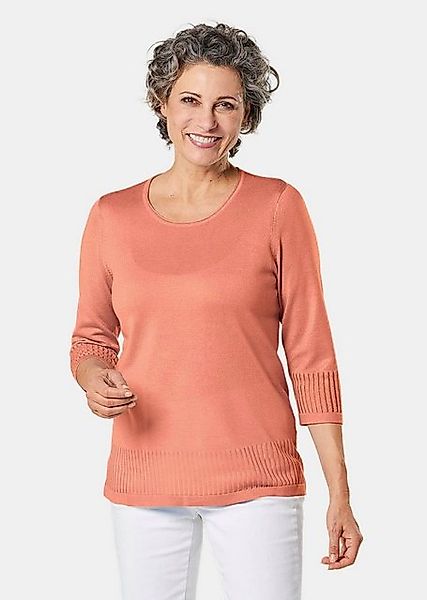 GOLDNER 3/4 Arm-Pullover Kurzgröße: günstig online kaufen