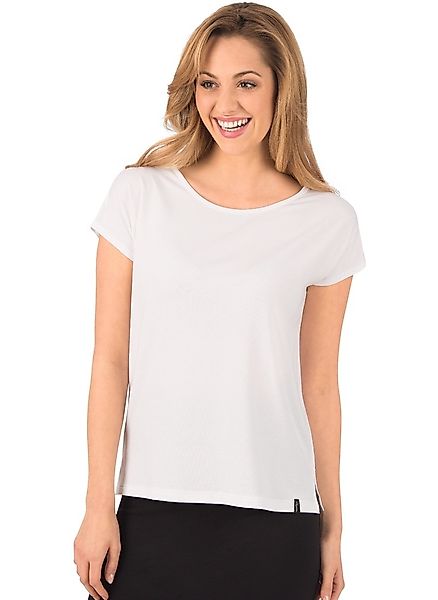 Trigema T-Shirt "TRIGEMA T-Shirt aus Viskose", (1 tlg.) günstig online kaufen