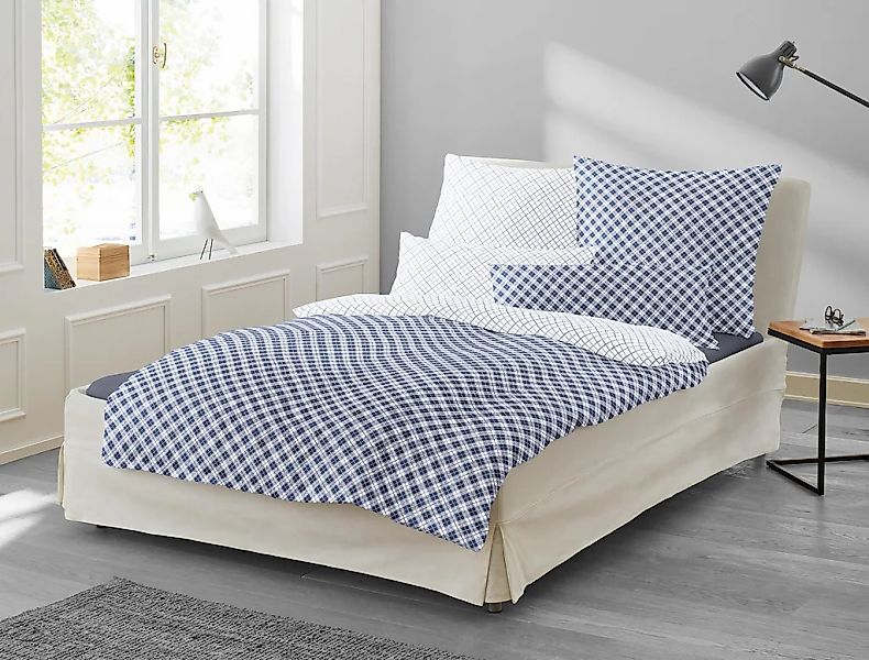 Irisette Wendebettwäsche "Bea" 2 Stk. tlg. zeitlose Instagram-Blogger-Kolle günstig online kaufen