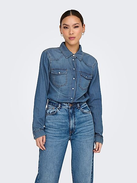 ONLY Jeansbluse ONLALICE REG SHIRT DNM günstig online kaufen