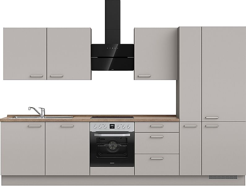nobilia® Küchenzeile "Touch II", vormontiert, Ausrichtung günstig online kaufen