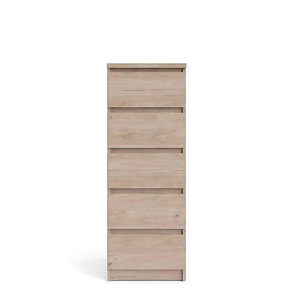 ebuy24 Nada1 Kommode 5 Schubladen Hickory-Dekor günstig online kaufen