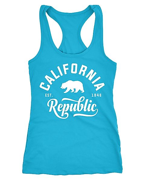 Neverless Tanktop Damen Tank-Top California Republic günstig online kaufen