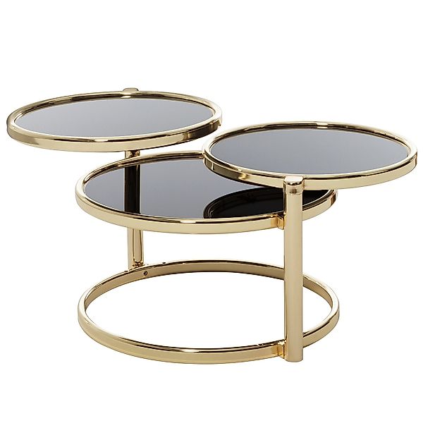 FINEBUY Couchtisch SuVa13947_1 (Wohnzimmertisch Rund, Kaffeetisch günstig online kaufen
