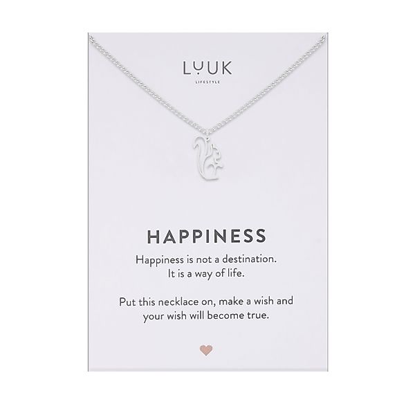 LUUK LIFESTYLE Kette mit Anhänger Eichhörnchen, günstig online kaufen