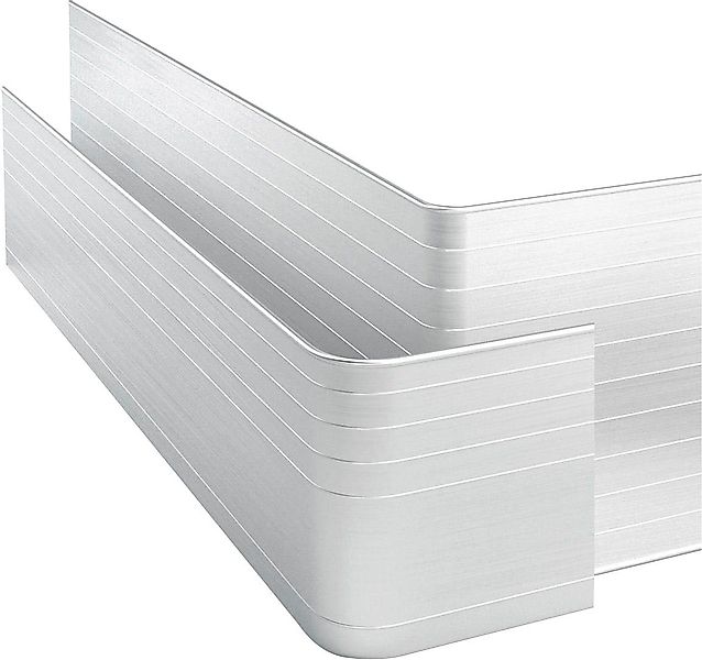 Beckmann Beetumrandung "Alu-Einfassung BKZ", rechteckig, 3er-Set günstig online kaufen