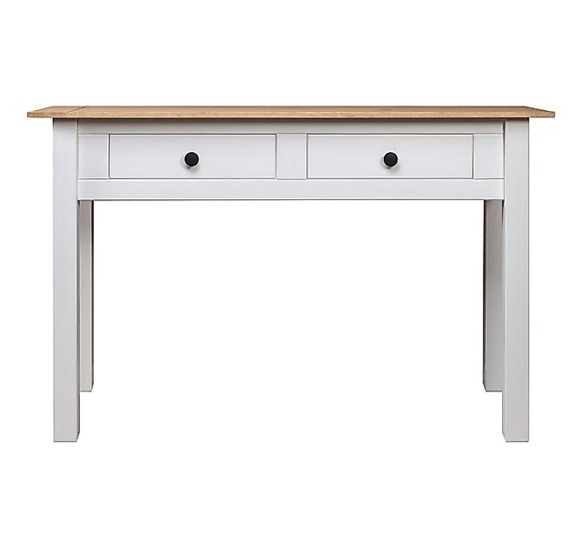 vidaXL Konsolentisch, Beistelltisch Weiß 110x40x72 cm Kiefernholz Panama günstig online kaufen