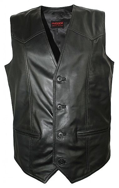Maddox Lederweste Maddox - Herren Lederweste günstig online kaufen