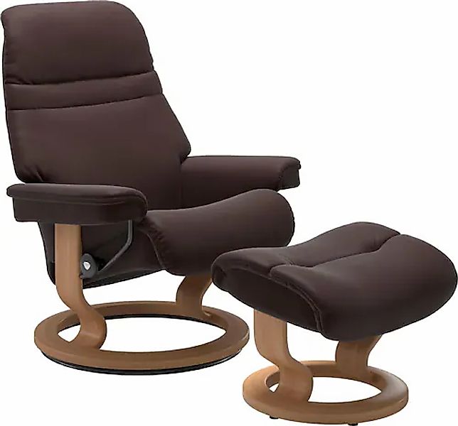 Stressless® Relaxsessel »Sunrise« Set, Relaxsessel mit Hocker, mit Classic günstig online kaufen
