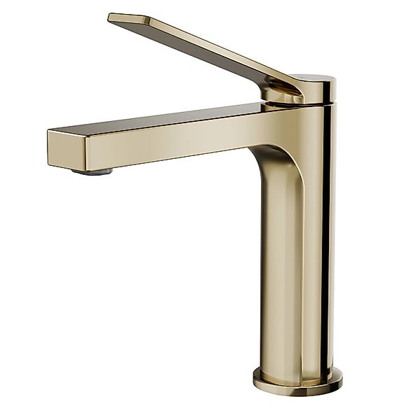Emke Wasserhahn Waschbeckenarmaturen 195 x 173 x 46 mm Champagnergold Misch günstig online kaufen