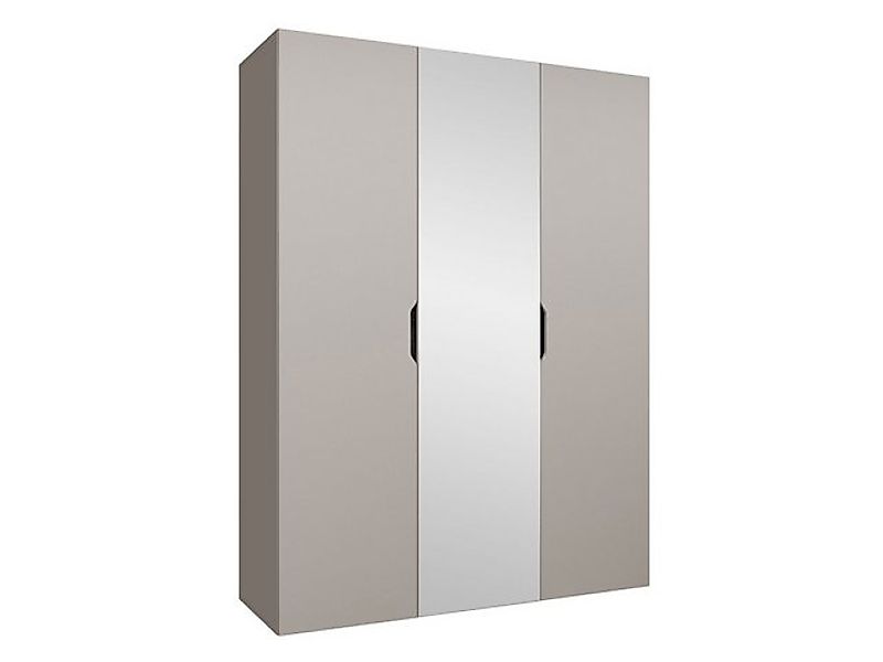 MIRJAN24 Kleiderschrank Malaga 150 mit Frontspiegel (mit drei Drehtüren) Sc günstig online kaufen