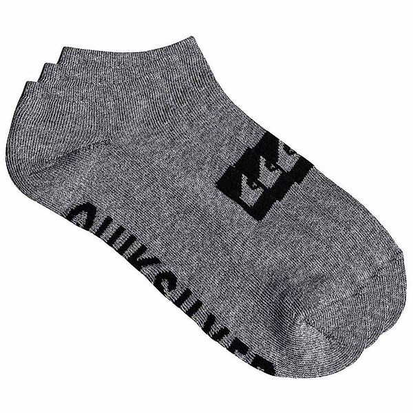 Quiksilver Ankle Socken 3 Paare One Size Light Grey Heather günstig online kaufen