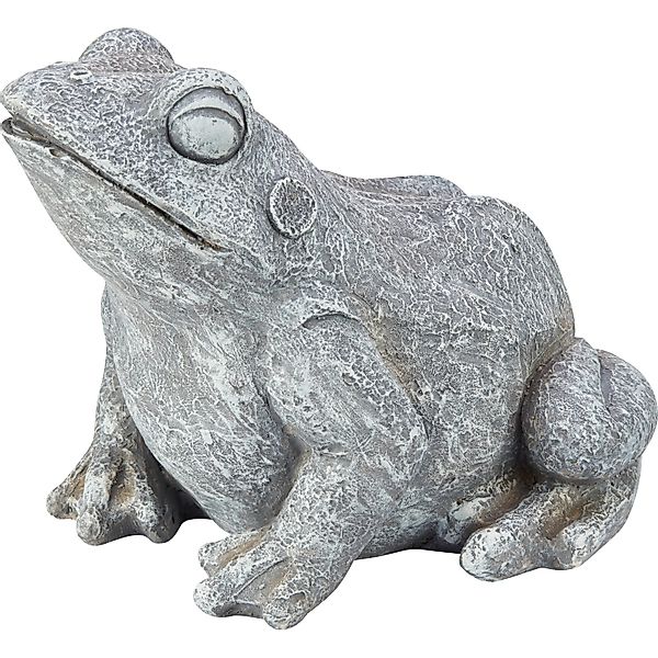 Deko-Figur Frosch Dunkelgrau Magnesia 34 x 29 x 26,5 cm günstig online kaufen
