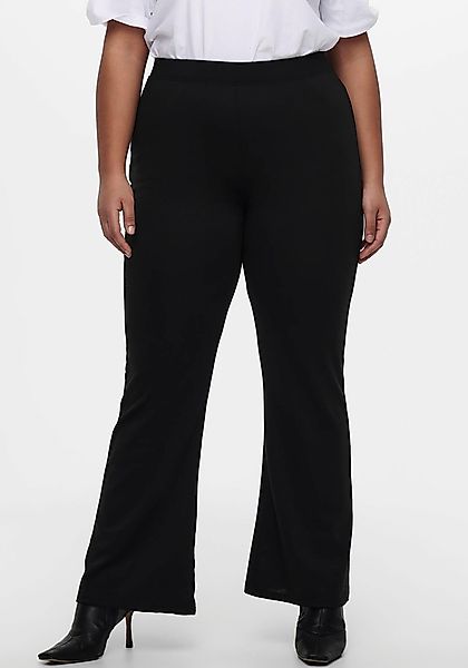 ONLY CARMAKOMA Jerseyhose "CARPEVER FLARED PANTS JRS NP" günstig online kaufen