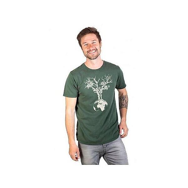 Life-Tree Rundhalsshirt Casual ’für Herren in grün’ (1-tlg., keine Angabe) günstig online kaufen