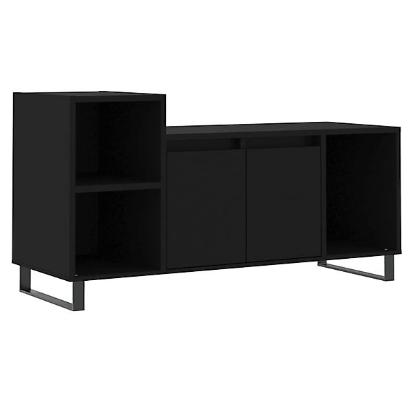 VidaXL TV-Schrank Schwarz 100x35x55 cm Holzwerkstoff  Modell 4 günstig online kaufen