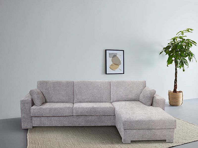 Home affaire Ecksofa Roma "M" Matratzenhöhe günstig online kaufen