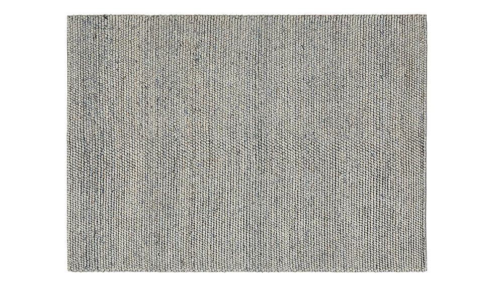 Handwebteppich - silber - Wolle - 90 cm - Sconto günstig online kaufen