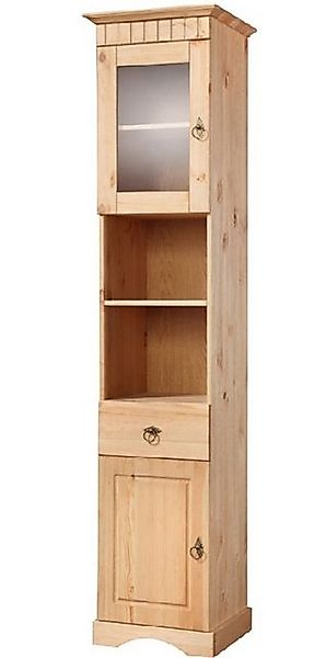 Clever-Moebel Hochschrank Hochschrank aus Kiefernholz im günstig online kaufen