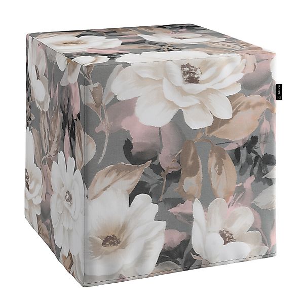 Bezug für Sitzwürfel, grau-rosa, Bezug für Sitzwürfel 40 x 40 x 40 cm, Gard günstig online kaufen