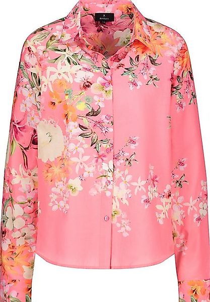 Monari Hemdbluse Bluse coral pink gemustert günstig online kaufen