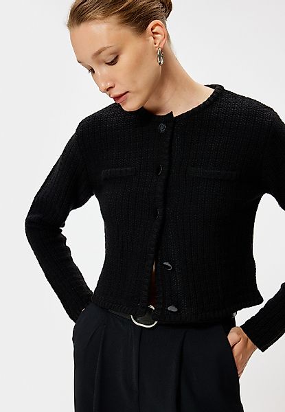 Koton Cardigan Rundhalsausschnitt Mit Knöpfen günstig online kaufen