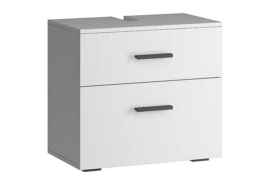 INOSIGN Waschbeckenunterschrank Skara mit Klappe und Schubkasten, schwarze günstig online kaufen