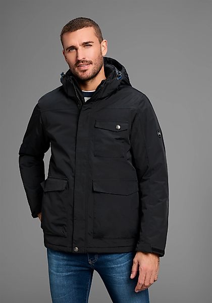 Polarino Funktionsjacke, mit Kapuze, Wassersäule 3000 mm, verschweißte Näht günstig online kaufen