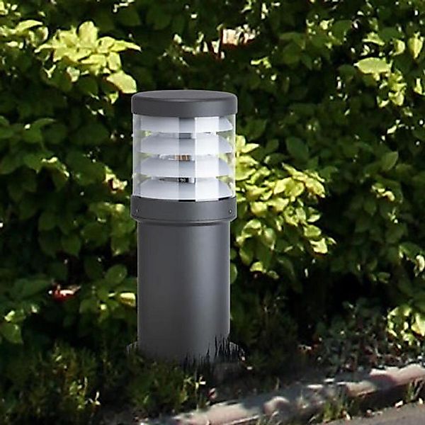 Sockelleuchte in Graphit E27 IP65 günstig online kaufen