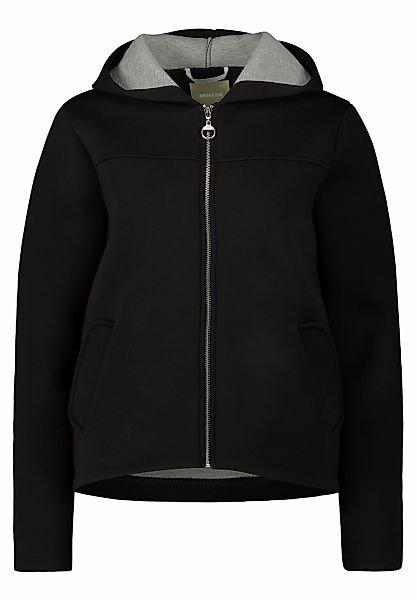 Amber & June Outdoorjacke "Amber & June Übergangsjacke mit Kapuze", mit Kap günstig online kaufen