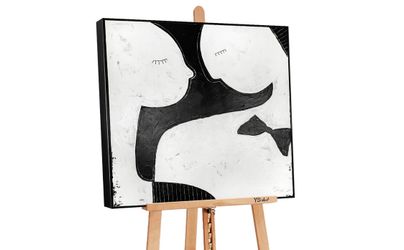 YS-Art Gemälde Anziehung II, Menschen, Menschen günstig online kaufen