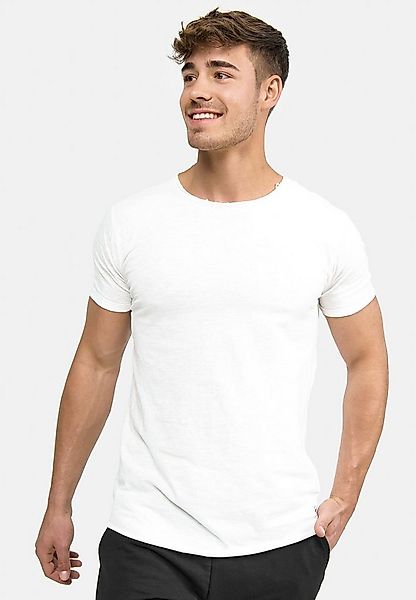 Indicode T-Shirt Herren Willbur Tee Shirt Tee Herrenshirt mit Rundhalsaussc günstig online kaufen