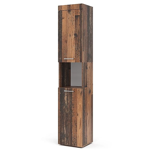 Vicco Badschrank Luna Oldstyle 37 x 190 cm günstig online kaufen