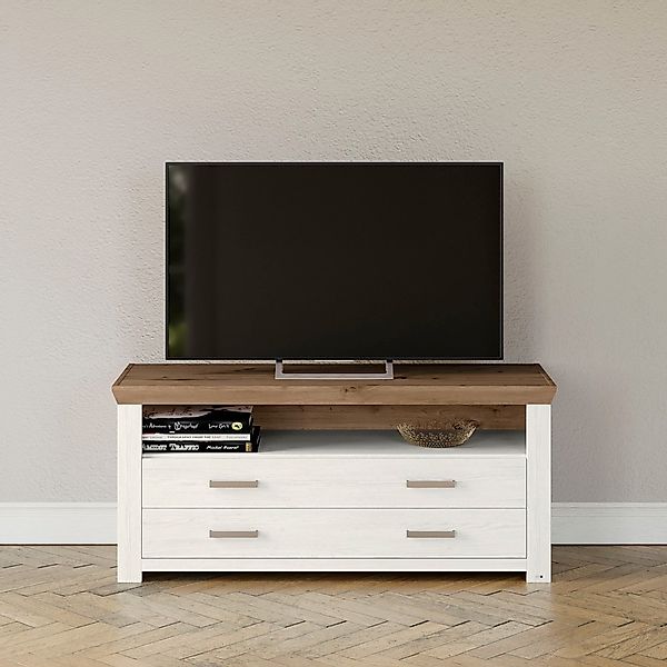 set one by Musterring Lowboard "York", Typ 32, mit 4 Schubkästen, Beleuchtu günstig online kaufen