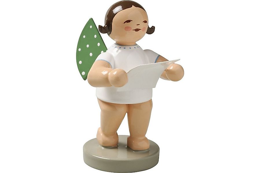 Wendt & Kühn Weihnachtsfigur Engel mit Notenblatt 650/12, Haarfarbe zufälli günstig online kaufen