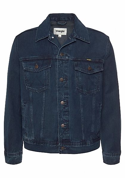 Wrangler Jeansjacke "Authentic", mit seitlichen Eingrifftachen günstig online kaufen