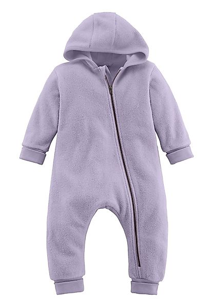 Hessnatur Fleeceoverall aus reiner Bio-Baumwolle (1-tlg) günstig online kaufen