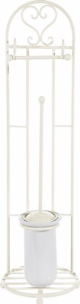 Ambiente Haus Toilettenpapierhalter "Antik", antikweiß günstig online kaufen
