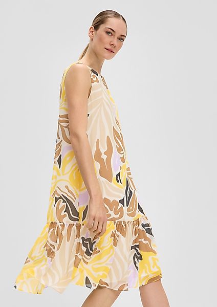 s.Oliver Minikleid Kleid Knieumspielendes Chiffon-Kleid mit günstig online kaufen