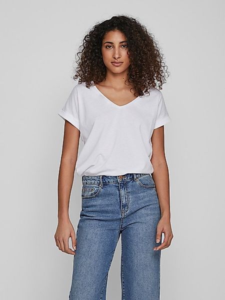 Vila V-Shirt VIDREAMERS NEW V-NECK T-SHIRT - NOOS günstig online kaufen