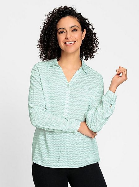 Witt Klassische Bluse Druckbluse Langarm günstig online kaufen