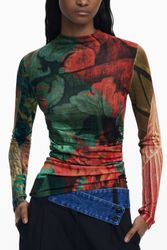 Desigual Strickpullover Eleganter Damenpullover in Grün: günstig online kaufen